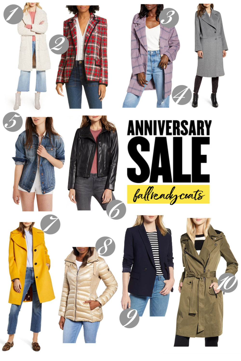 Nordstrom Anniversary Sale Coats