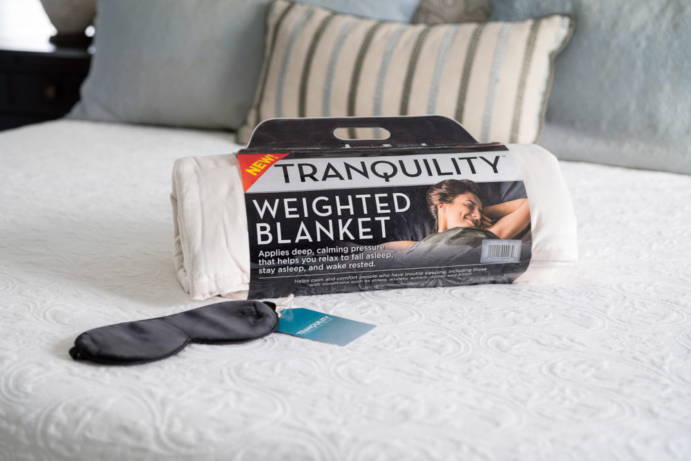 Petite Fashion Blog | Tranquility Weighted Blanket Review