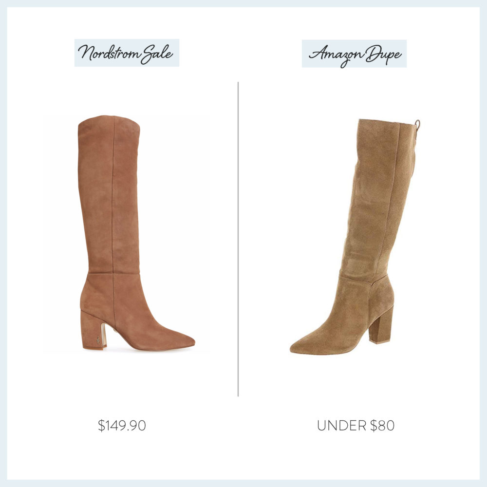 Nordstrom Anniversary Sale 2019 Amazon Dupe Guide | Sam Edelman Boots