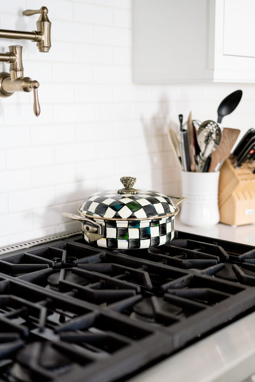 Petite Fashion Blog | Fall Home Decor Inspiration | Mackenzie Childs Royal Check | Mackenzie Childs Halloween Decor