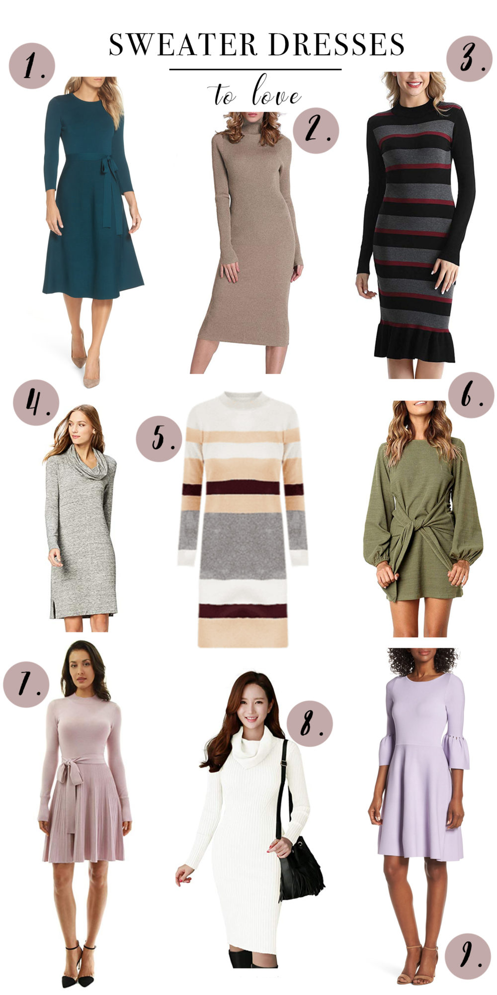 Sweater Dresses 