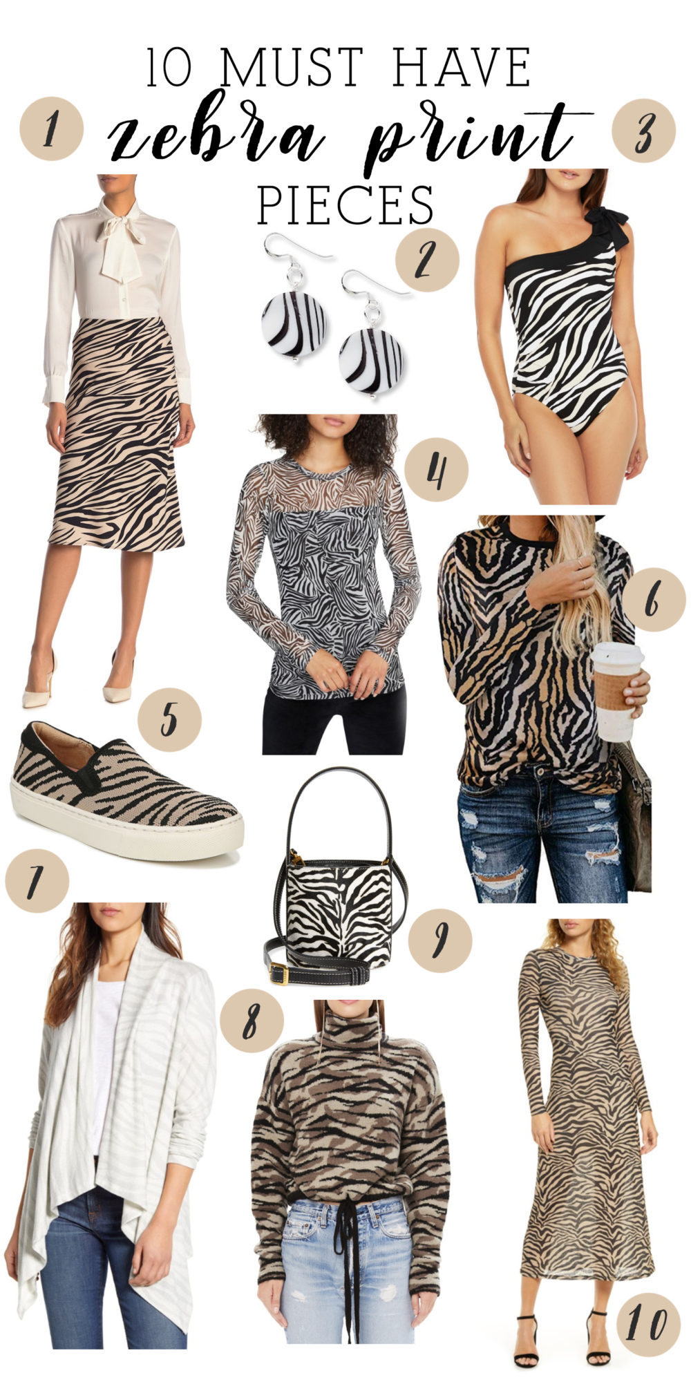Zebra Print Sweaters | Zebra Print Dress| Zebra Print Shoes | Zebra Print Swimsuit