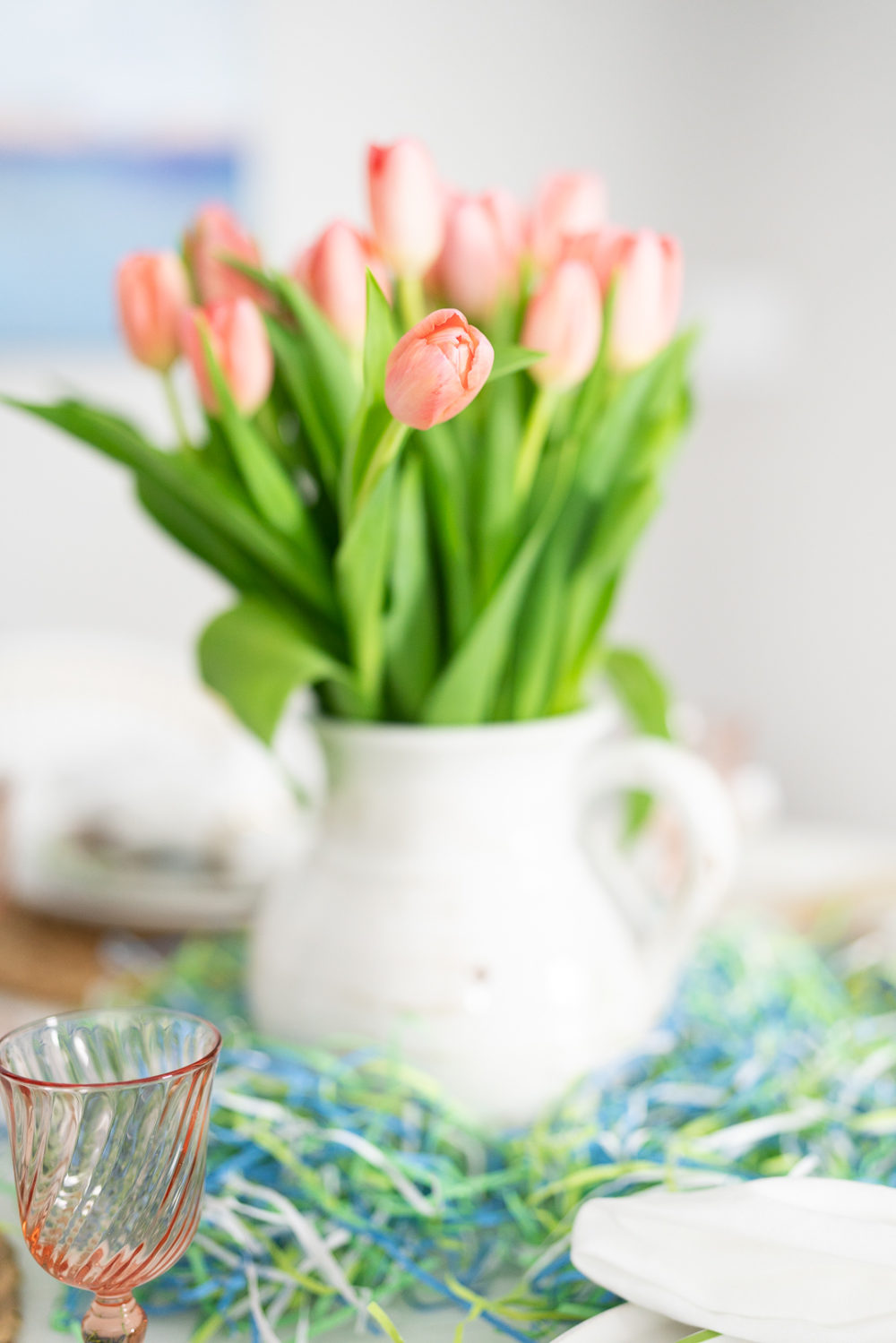 Petite Fashion Blog | Easter Tea Party | Pottery Barn Easter Dinnerware | Easter Basket Gift Ideas