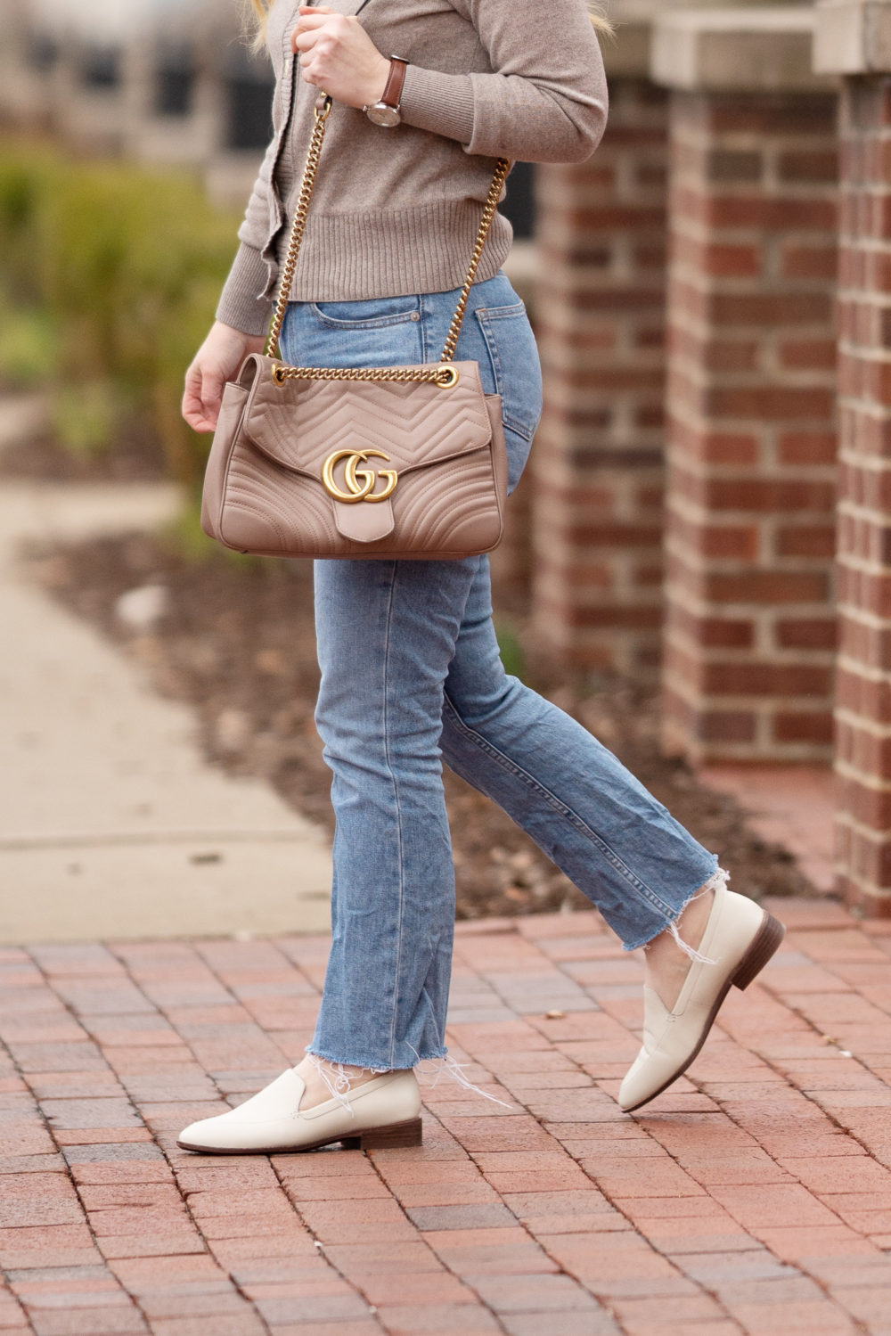 Petite Fashion Blog | Everlane ReCashmere Crop Cardigan | Everlane Kick Crop Jeans | Everlane Sale