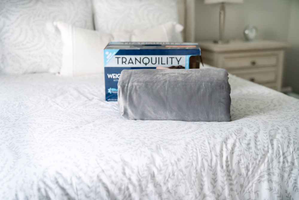 Petite Fashion Blog | Tranquility Cool Touch Weighted Blanket