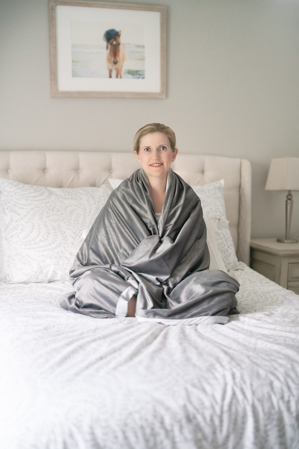 Petite Fashion Blog | Tranquility Cool Touch Weighted Blanket