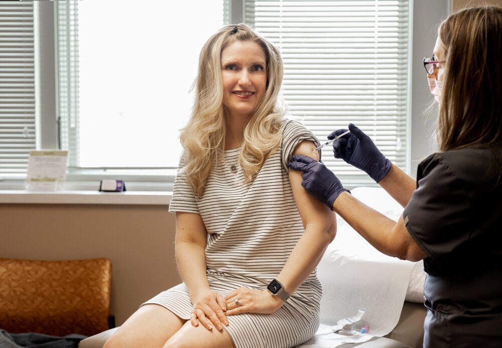 Petite Fashion Blog | Don't Forget Your Flu Shot | Michigan Flu Vaccination